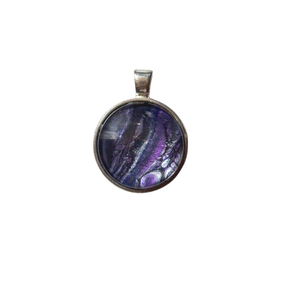 Acrylic Paint Skin Jewelry Pendant